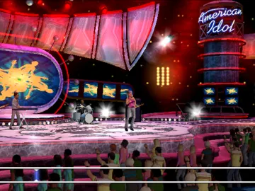 Karaoke Revolution Presents - American Idol Encore screen shot game playing